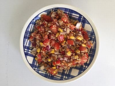 Ensalada de lentejas🥗🍅 Ensalada de lentejas🥗🍅