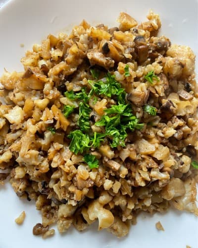 Risotto de coliflor