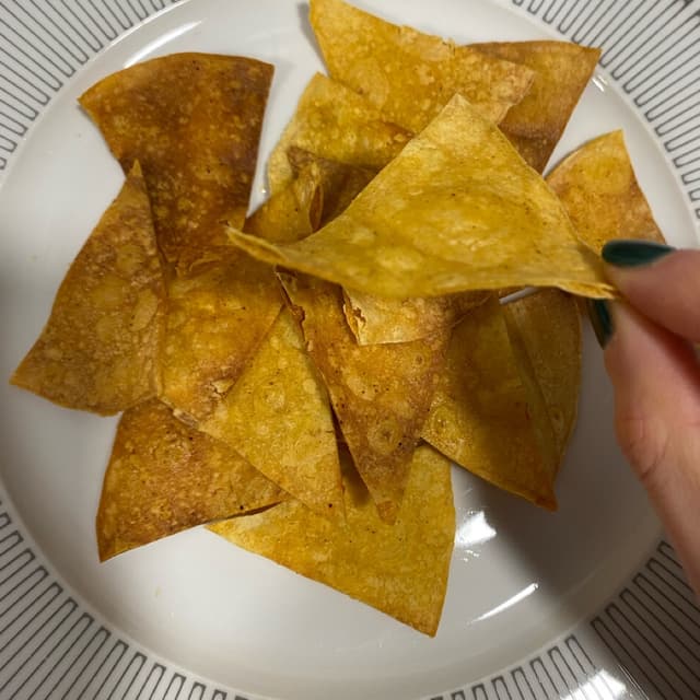 Nachos en airfryer 🌽